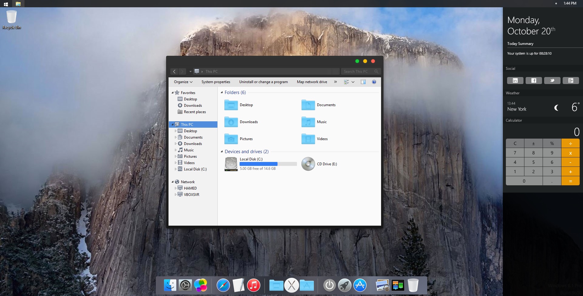 mac osx theme for windows 7
